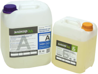 Прозрачный эпоксидный наливной пол Элакор-ЭД