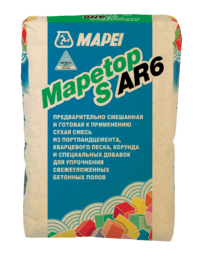 Топпинг с содержанием корунда Mapetop S AR6