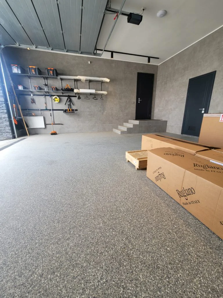 устройство пола в гараже кп Райт Вилладж